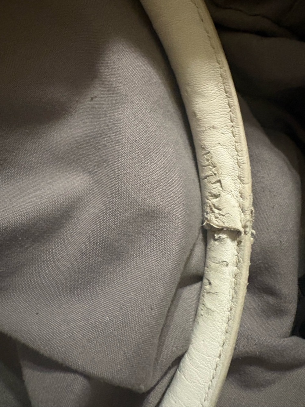 Coach White Leather Soho Shoulder Bag with Silver Buckle - Picture 9 of 9
